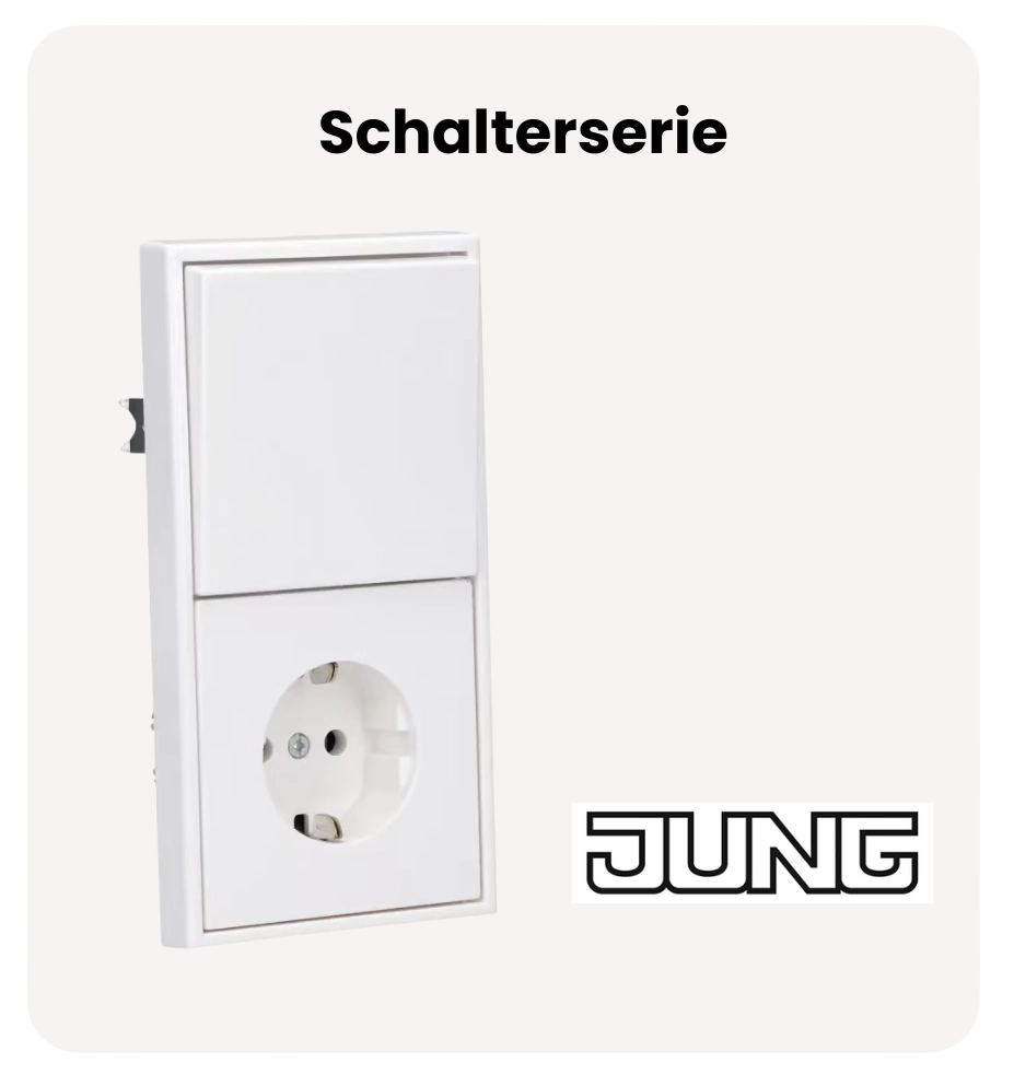 JUNG Schalterserie Smart Home Vorbereitung Josefsplatz 1